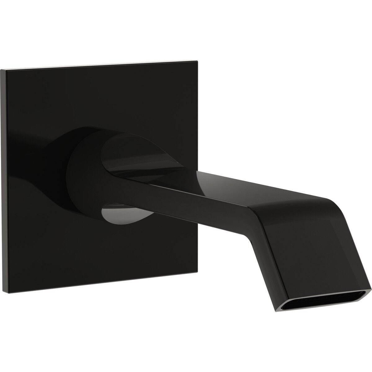 Vitra Suit A4283139 Çıkış Ucu, Parlak Siyah