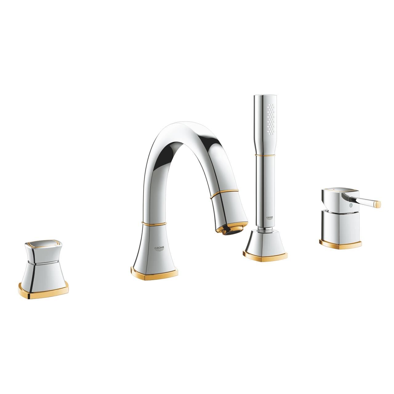 Grohe Grandera 4 Delikli Küvet Bataryası - 19936IG0