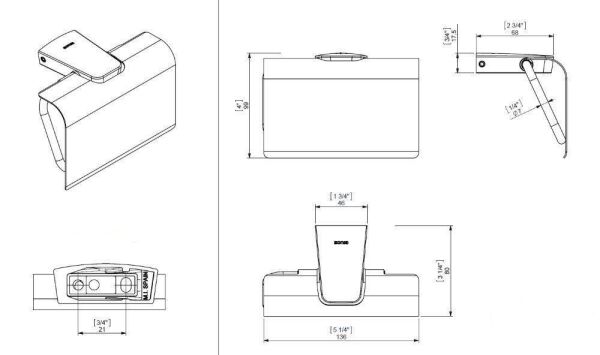 Sonia S6 Tuvalet Kağıtlığı - 161034
