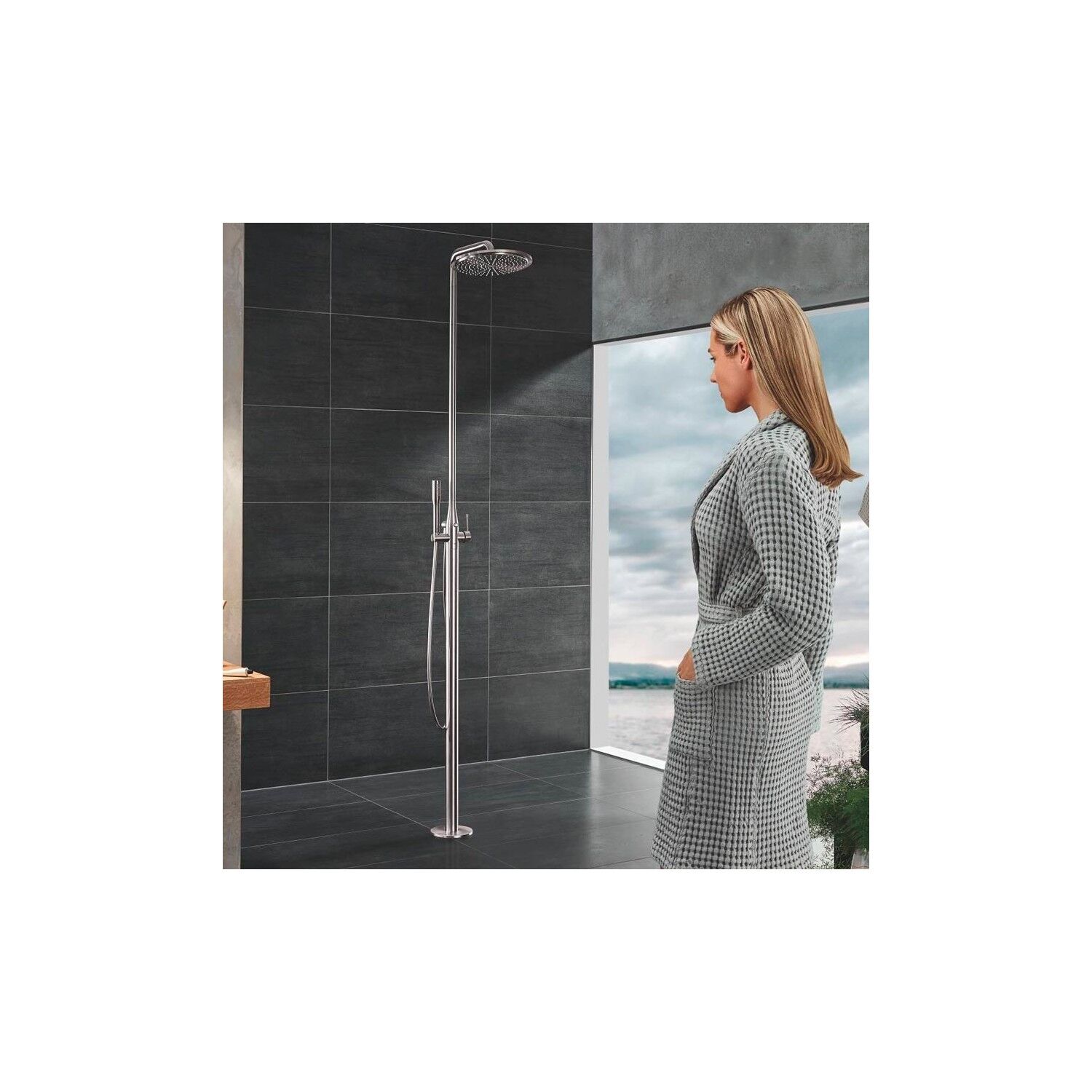 Grohe Essence Freestanding Duş Sistemi (Orta Duş Sistemi) 23741001