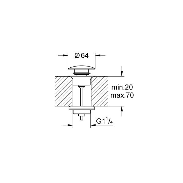 Grohe Bas-Aç Gider Seti - 65807GN0