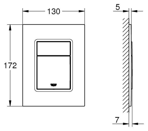 Grohe Skate Cosmopolitan S Kumanda Paneli 37535GL0