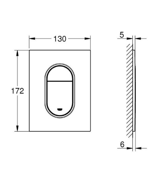 Grohe Arena Cosmopolitan S Kumanda Paneli - 37624DL0