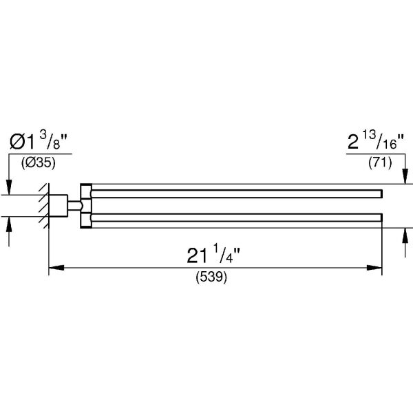 Grohe Atrio Havluluk 40308AL3