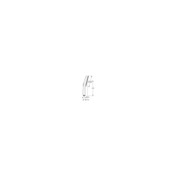 Grohe Rainshower Aqua El Duşu 3 Püskürtme - 1016760000