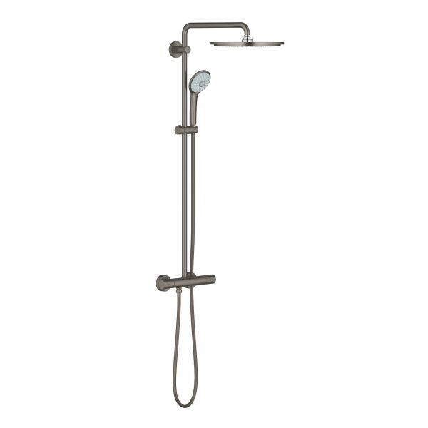 EUPHORİA SYSTEM 310 DUVARA MONTE TERMOSTATİK BATARYALI DUŞ SİSTEMİ 26075AL0