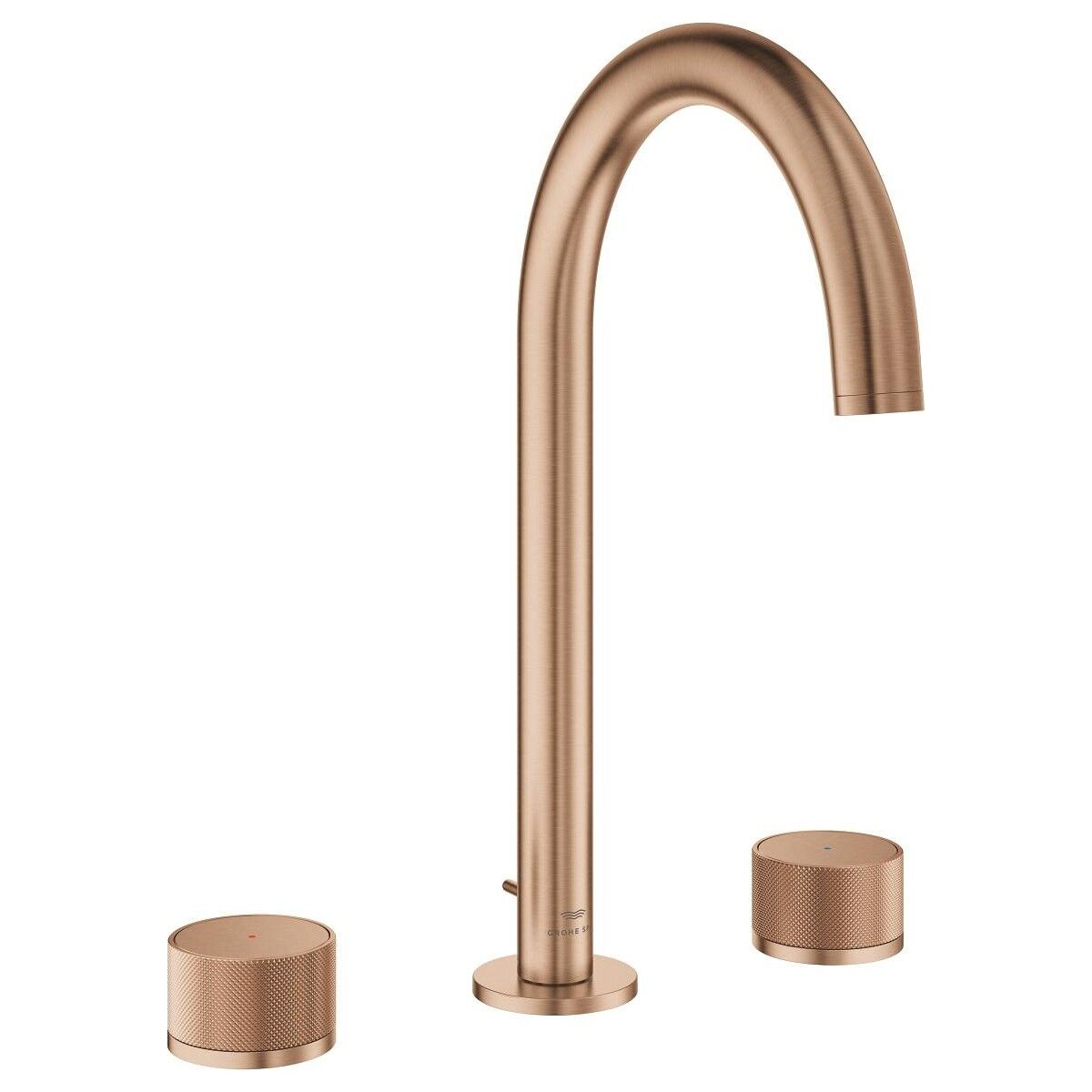 Grohe Atrio Private Collection 3 Delikli Lavabo Bataryası L Boyut Brushed Warm Sunset – 20595DL0