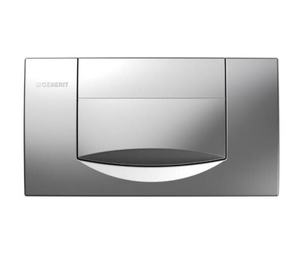 Geberit 200F Kumanda Kapağı Tek Basmalı Mat Krom - 115.222.46.1