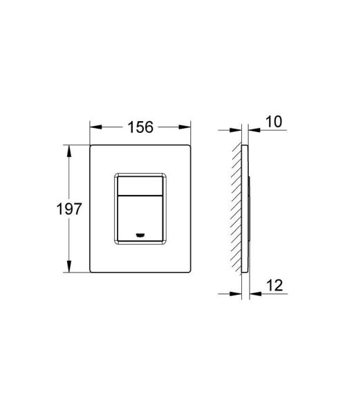 Grohe Skate Cosmopolitan Kumanda Paneli (38732DA0)