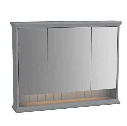VitrA Valarte Dolaplı Ayna, 100 Cm Mat Gri - 62235