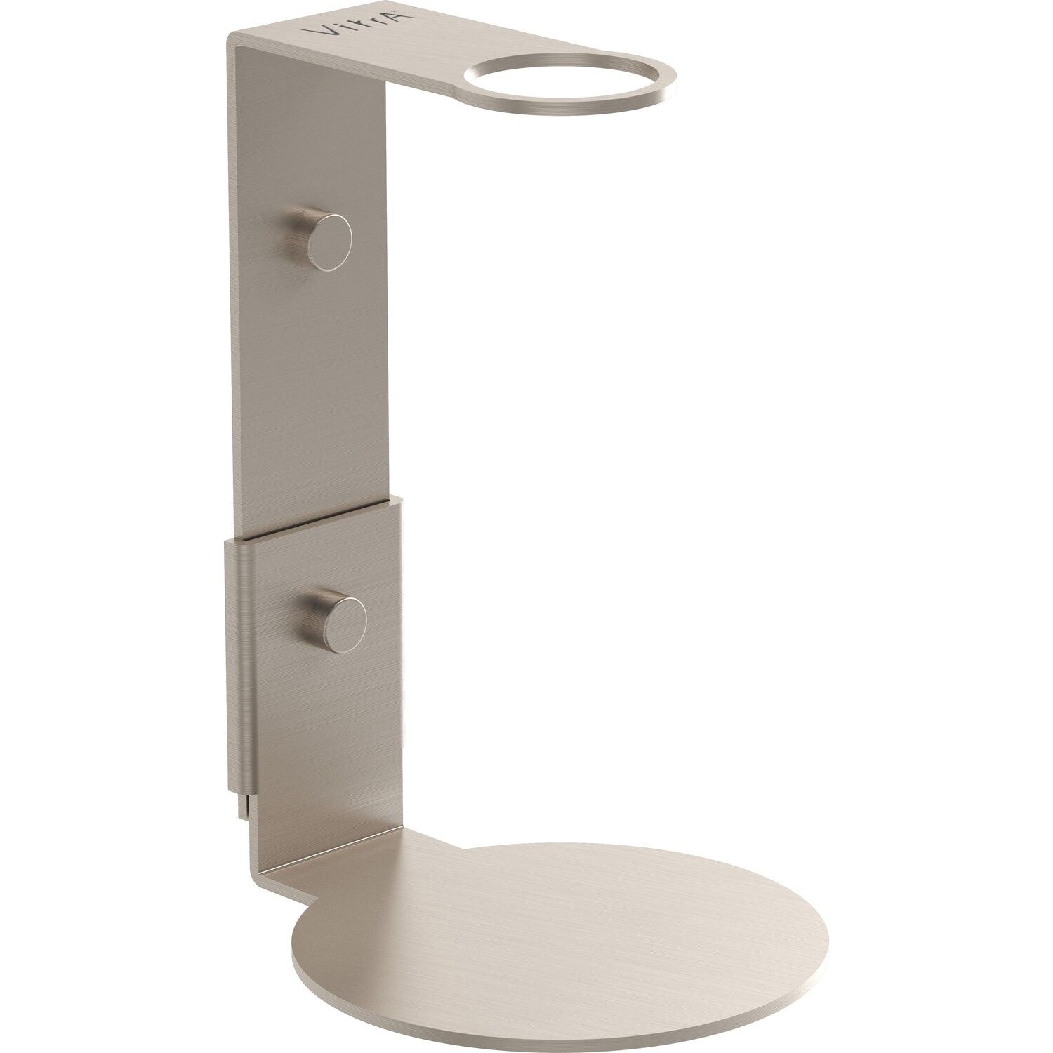 VitrA Origin A4489234 Sıvı Sabunluk Tutacağı Fırçalı Nikel