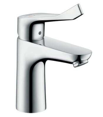 Hansgrohe Focus Tek Kollu Lavabo Bataryası 100 CoolStart, Kumandasız, uzun volan ile - 31917000