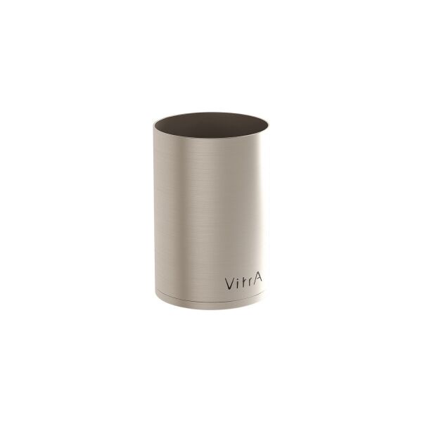 VitrA Origin A4488934 Yerden Diş Fırçalığı Fırçalı Nikel