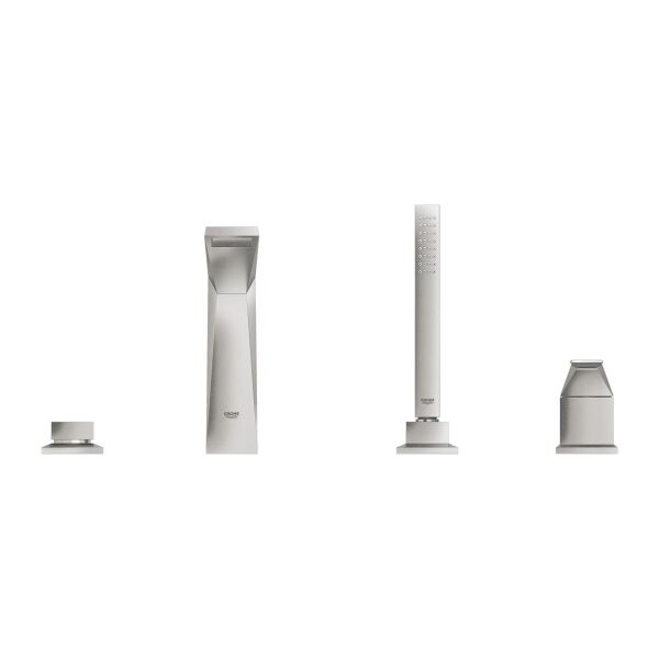 Grohe ALLURE BRİLLİANT DÖRT DELİKLİ KÜVET BATARYASI - 19787DC1