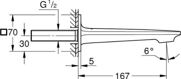 Grohe Allure Çıkış ucu - 13264DL1