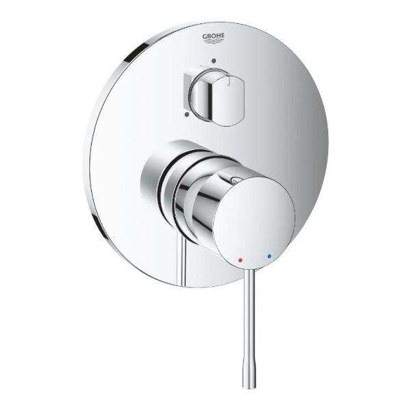 Grohe Essence 3 Yollu Yön Değiştiricili Tek Kollu Banyo Bataryası - 24169001
