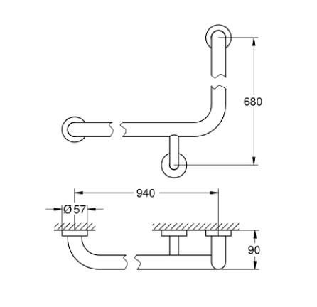 Grohe Essentials Banyo Tutacağı - 40797001
