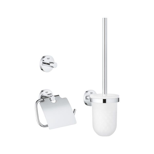 Grohe Essentials City 3'ü 1 Arada Tuvalet Aksesuar Seti - 40407001