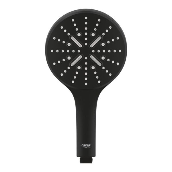 Grohe El Duşu 3 Akışlı 13 cm SmartActive Phantom Black - 22127KF0