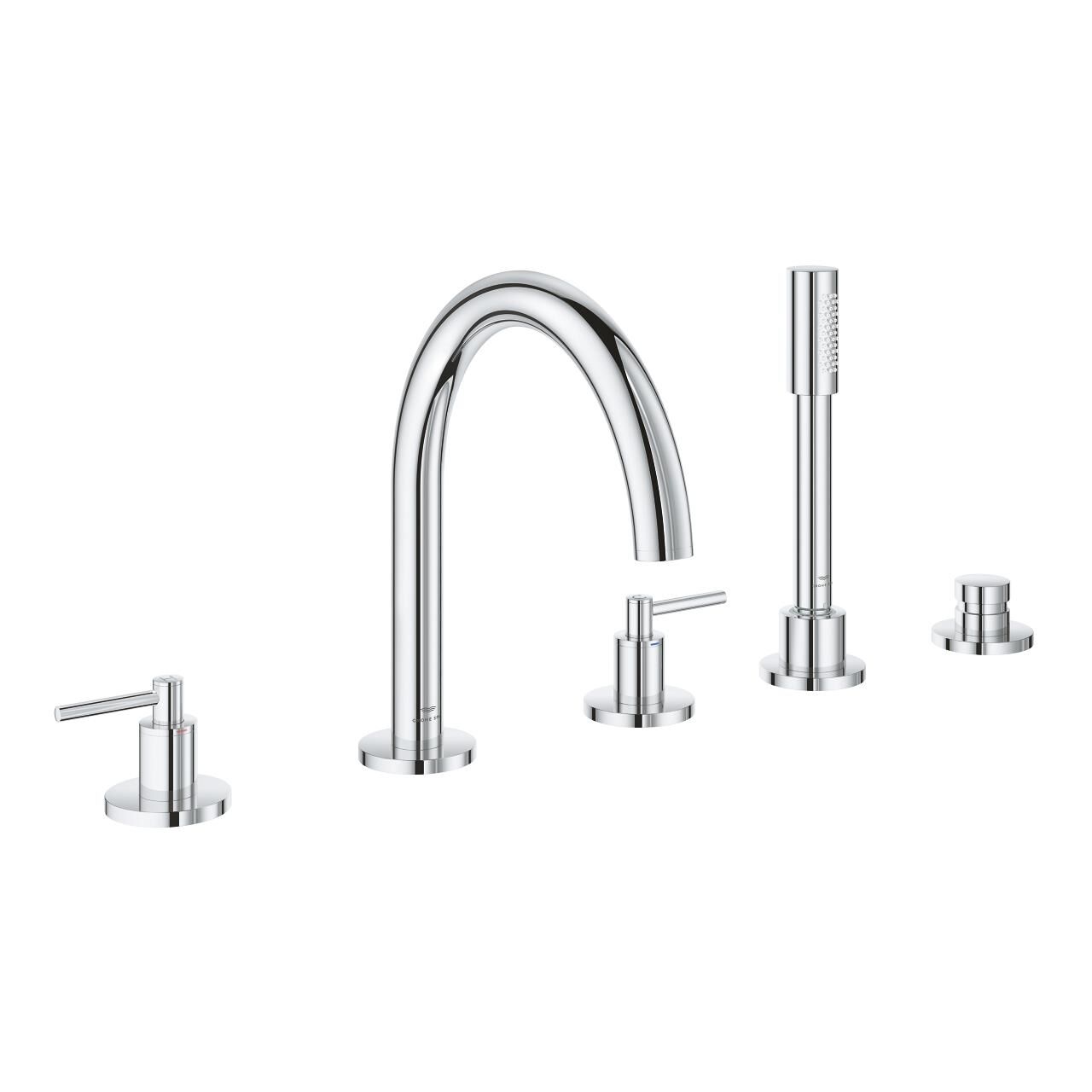 Grohe Atrio New 5 Delikli Küvet Bataryası - 29407000