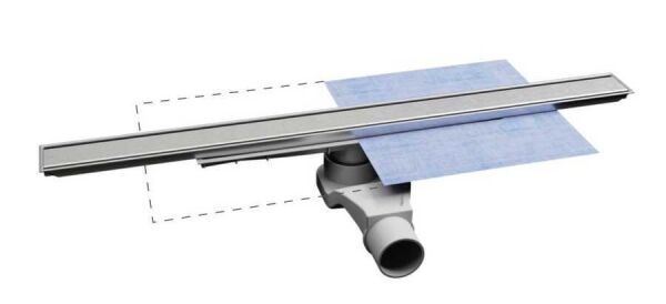 Evimetal Zetline Duş Kanalı 60 Cm Satine - Z1H24L60S1