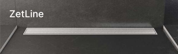 Evimetal Zetline Duş Kanalı 60 Cm Satine - Z1H24L60S1