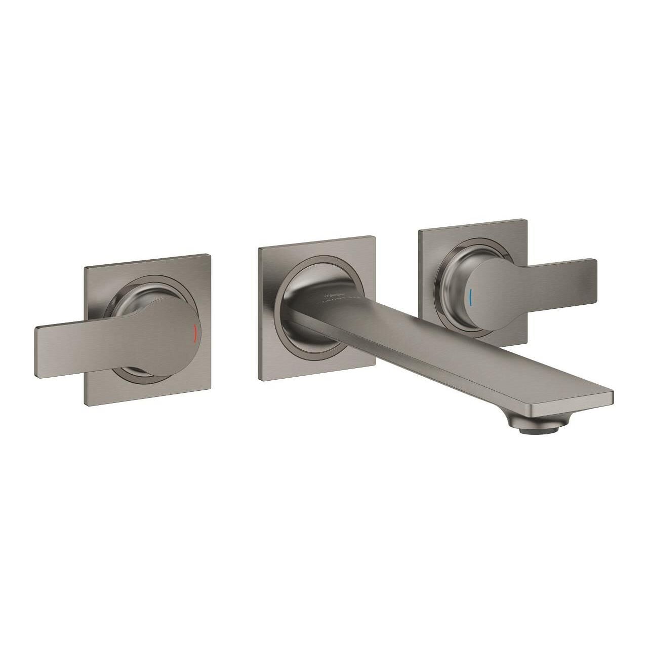 Grohe Allure Ankastre Lavabo Bataryası (Sıva Üstü Grubu), Fırçalı Sert Grafit - 20193AL2