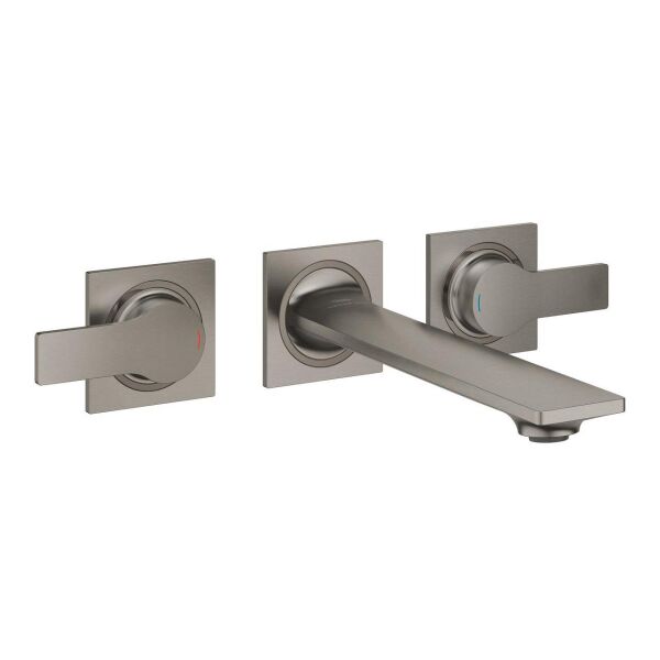 Grohe Allure Ankastre Lavabo Bataryası (Sıva Üstü Grubu), Fırçalı Sert Grafit - 20193AL2