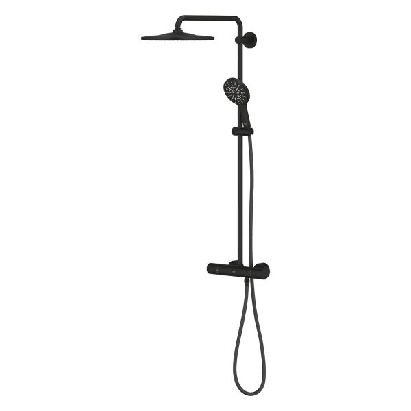 Grohe Rainshower Smartactive 310 Duvara Monte Termostatik Bataryalı Duş Sistemi - 22119KF0