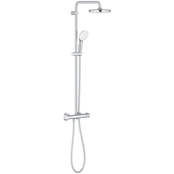 Grohe Tempesta System 210 Duvara Monte Termostatik Bataryalı Duş Sistemi - 26811001