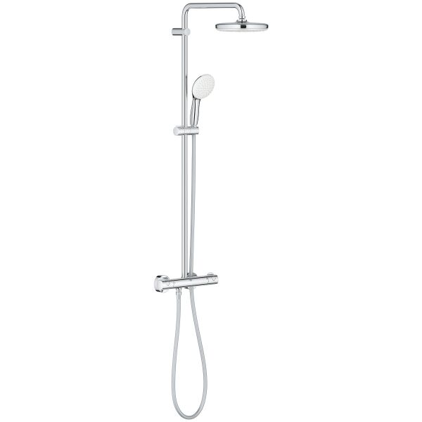 Grohe Tempesta System 210 Duvara Monte Termostatik Bataryalı Duş Sistemi - 26811001