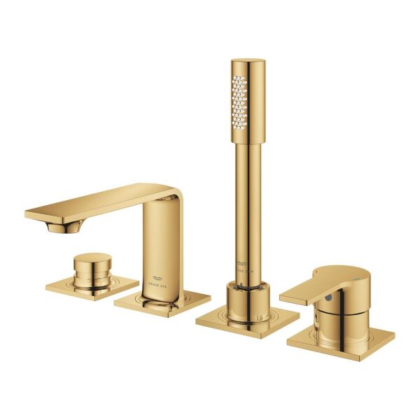 Grohe Allure 4 Delikli Ankastre Küvet Bataryası, Altın - 19316GL1