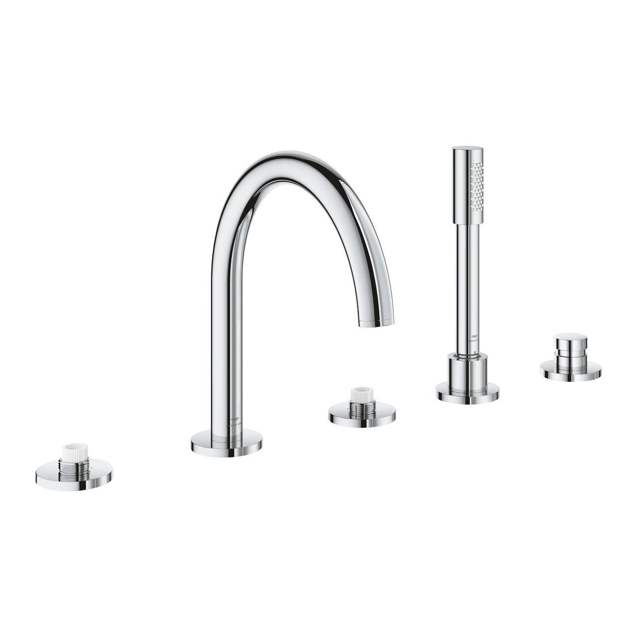Grohe Atrio Private Collection 5 Delikli Ankastre Küvet Bataryası (Sıva Üstü Grubu) - 25224000