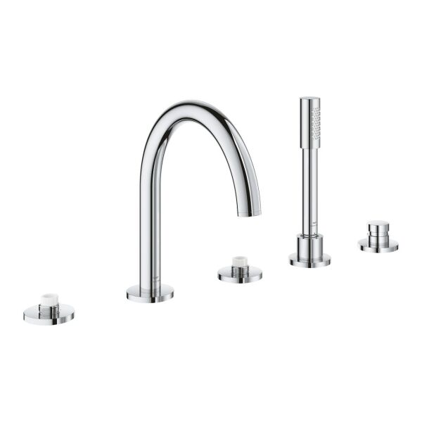 Grohe Atrio Private Collection 5 Delikli Ankastre Küvet Bataryası (Sıva Üstü Grubu) - 25224000