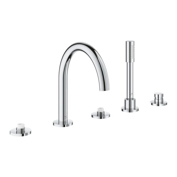 Grohe Atrio Private Collection 5 Delikli Ankastre Küvet Bataryası (Sıva Üstü Grubu) - 25224000