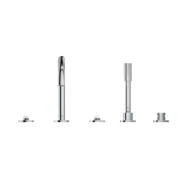 Grohe Atrio Private Collection 5 Delikli Ankastre Küvet Bataryası (Sıva Üstü Grubu) - 25224000