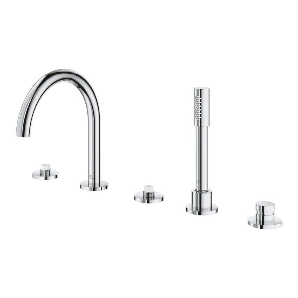 Grohe Atrio Private Collection 5 Delikli Ankastre Küvet Bataryası (Sıva Üstü Grubu) - 25224000
