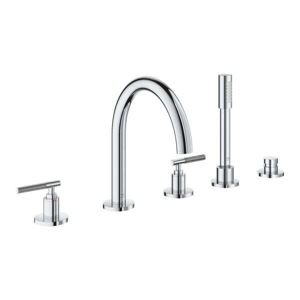 Grohe Atrio Private Collection 5 Delikli Ankastre Küvet Bataryası (Sıva Üstü Grubu) - 25224000