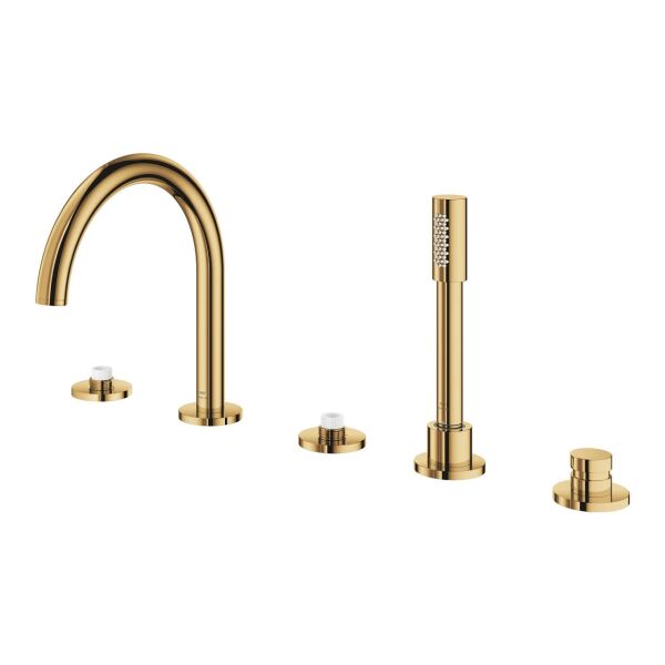 Grohe Atrio Private Collection 5 Delikli Küvet Bataryası - 25224GL0