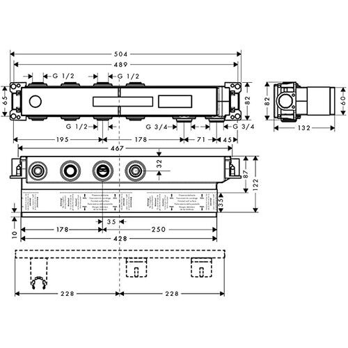 Hansgrohe Rainselect Iç Set 2 Çıkış Için 15310180