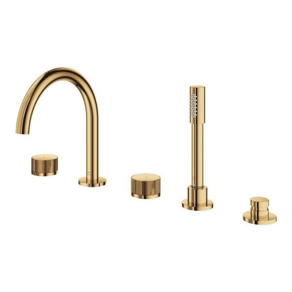 Grohe Atrio Private Collection 5 Delikli Küvet Bataryası - 25226GL0