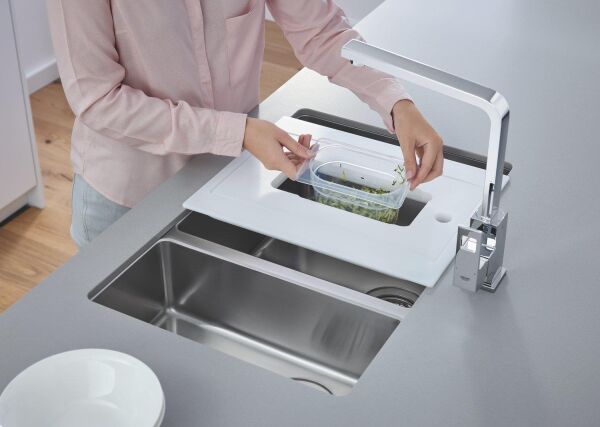 Grohe K700 Tezgahaltı Paslanmaz Çelik Eviye (31575SD0)