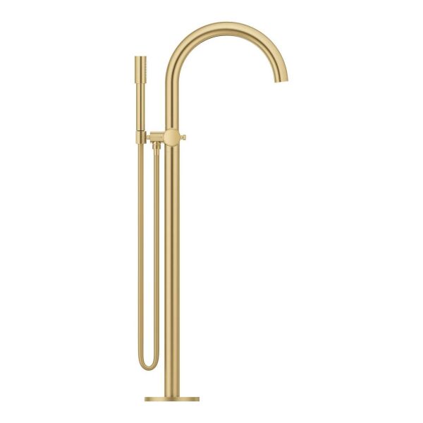 Grohe Atrio Private Collection Tek Yerden Küvet Bataryası (Sıva Üstü Grubu), Fırçalı Altın - 25229GN0