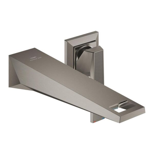Grohe Allure Brilliant Private Collection 2 Delikli Duvardan Lavabo Bataryası M–Boyut Brushed Hard Graphite – 29517AL0