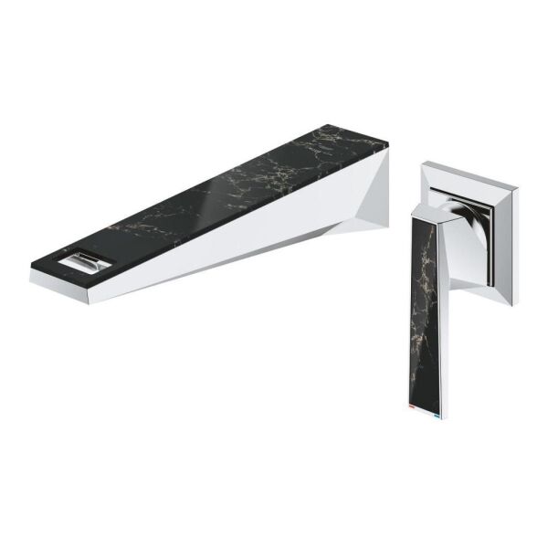 Grohe Allure Brilliant Private Collection 2 Delikli Duvardan Lavabo Bataryası M–Boyut Krom – 29521000