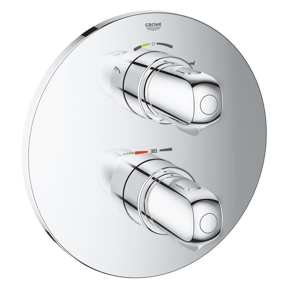 Grohe Grohtherm 1000 New 2 Yollu Yön Değ.Termostatik Banyo Bat.19986000