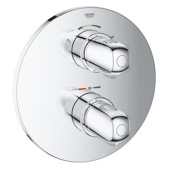 Grohe Grohtherm 1000 New 2 Yollu Yön Değ.Termostatik Banyo Bat.19986000