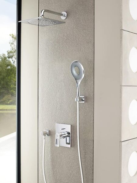 Grohe Quadra Divertörlü Dış Ayna Volan Grubu Tek Kollu Banyo Bataryası 19456000