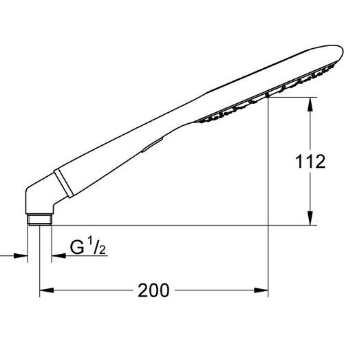 Grohe Rainshower Icon 150 El Duşu 2 Akışlı 27446000