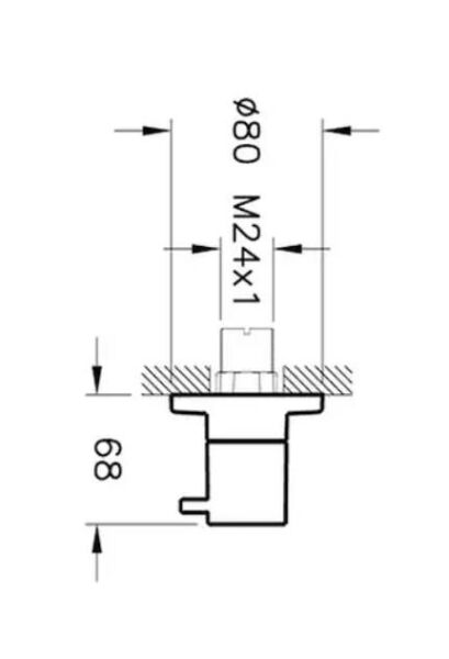 VitrA Origin Ankastre Stop Valf - A4145829